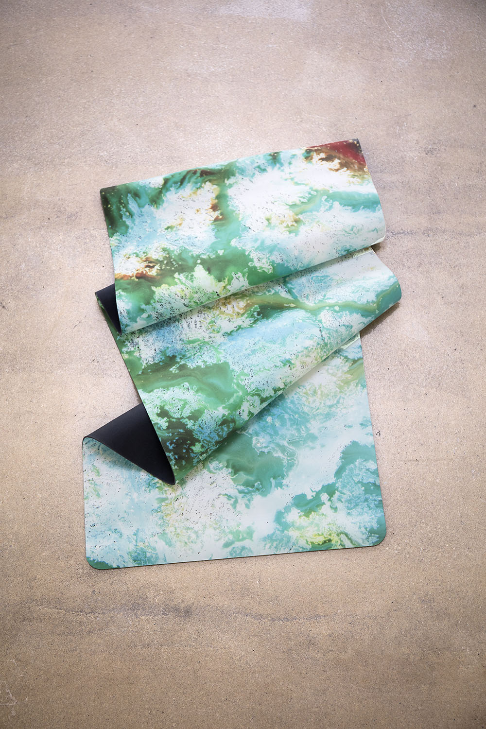 Yoga Mat by Maya Rochat - Inner light-Breath of Fire-2