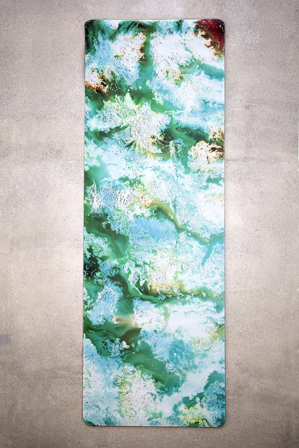 Yoga Mat by Maya Rochat - Inner light-Breath of Fire-1