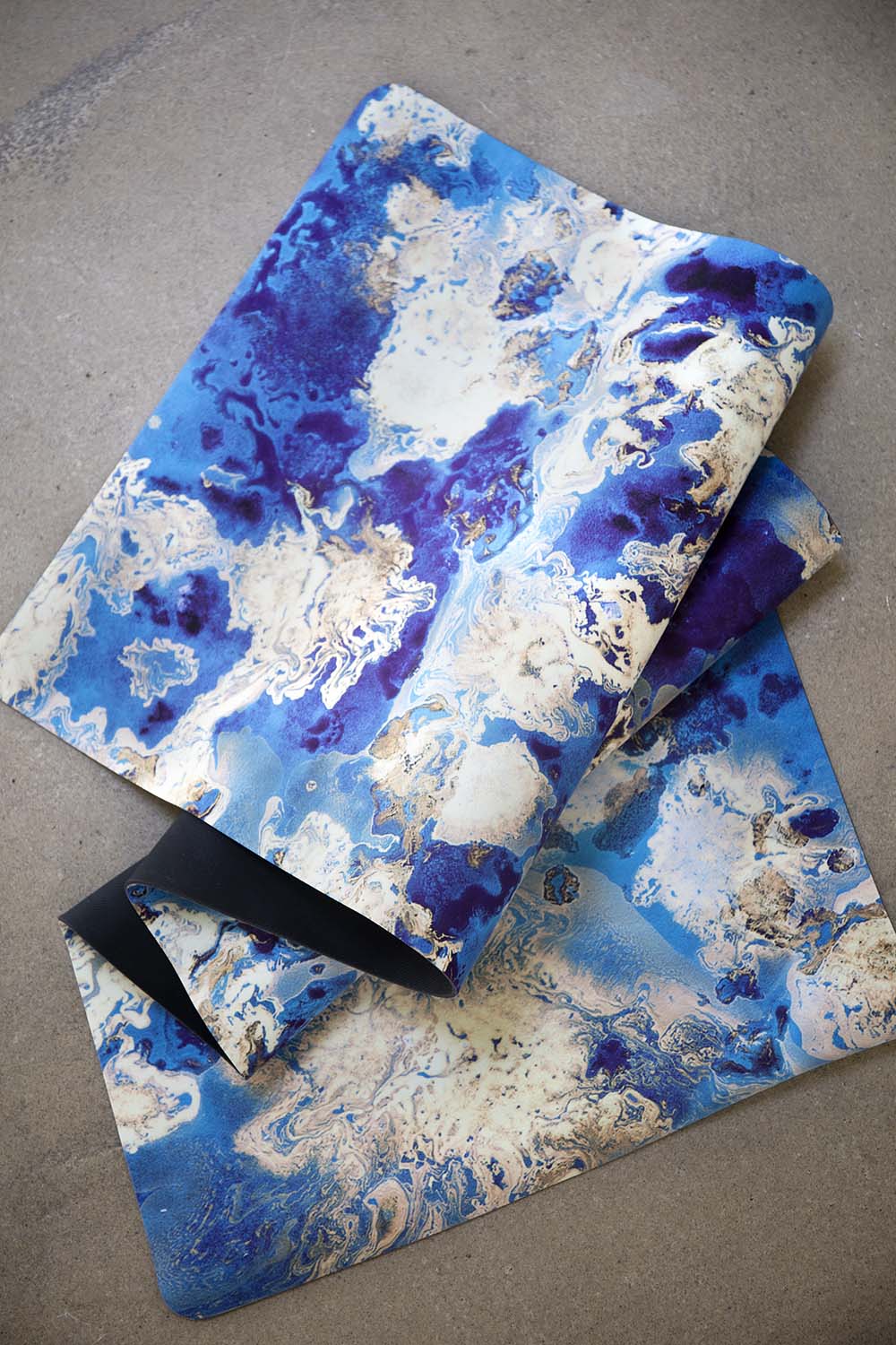 Yoga Mat by Maya Rochat - Living Ink-Breath of Fire-2