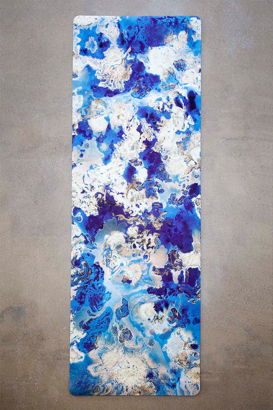 Yoga Mat by Maya Rochat - Living Ink-Breath of Fire-1