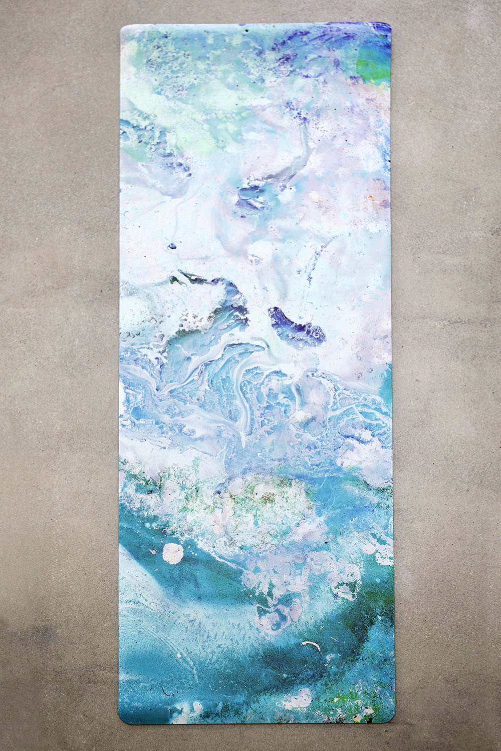 Yoga Mat by Maya Rochat - Out of blue-Breath of Fire-1