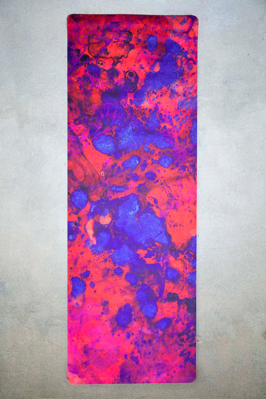 Yoga Mat by Maya Rochat - Power of Love-Breath of Fire-1