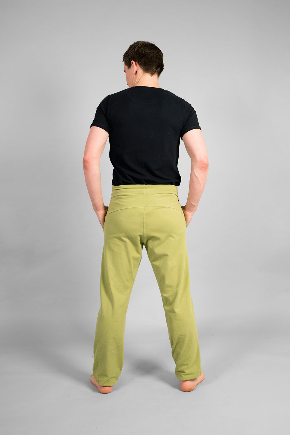 Mahan Herren Yoga-Hose — Moosgrün (Letzte Stücke)