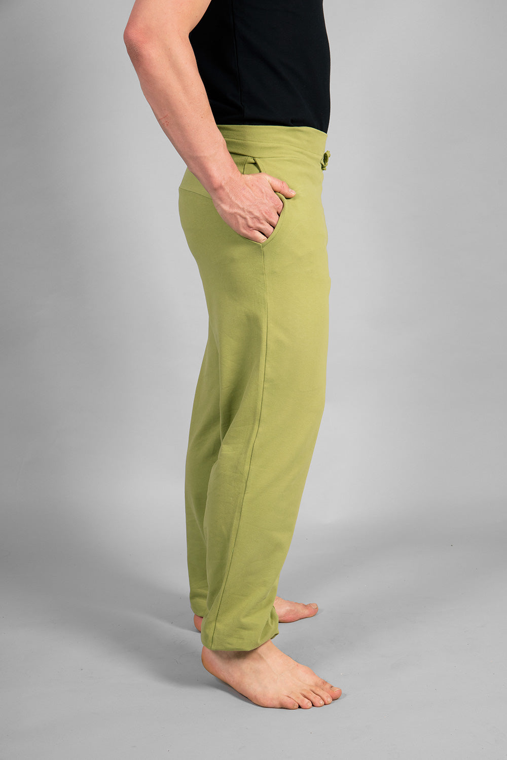 Mahan Herren Yoga-Hose — Moosgrün (Letzte Stücke)
