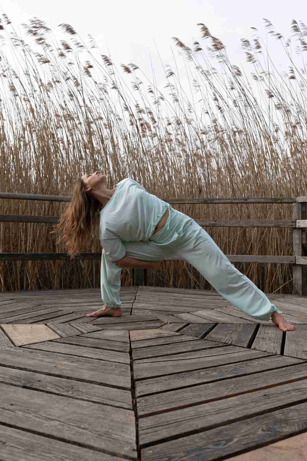 Pantalon ample pour femme Lilii - Menthe