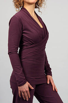 Amba yoga wrap shirt-Breath of Fire-29