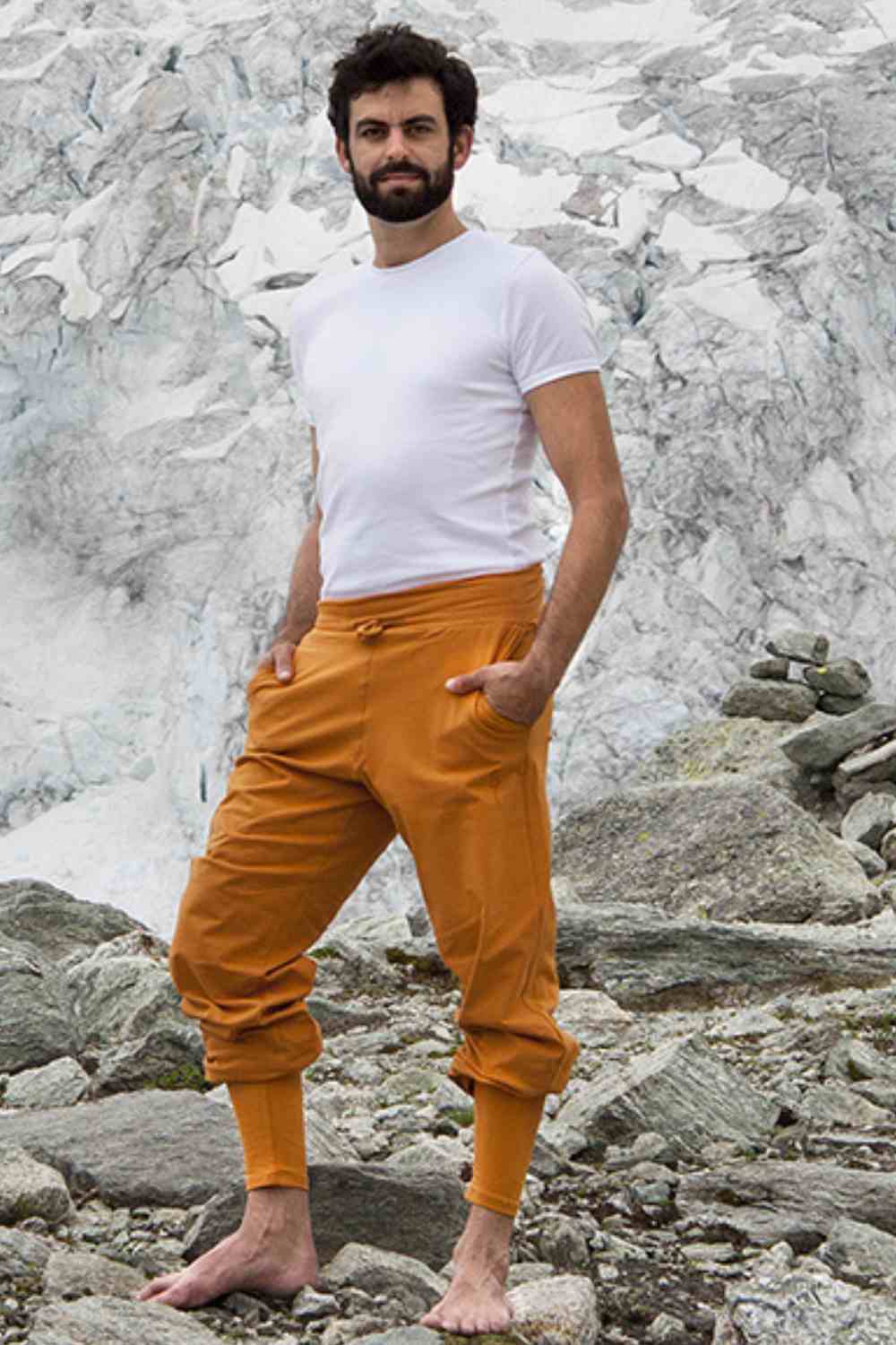 Pantalon de yoga Mahan - Safran