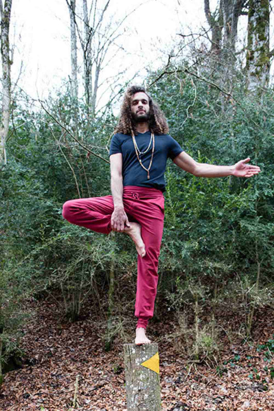 Mahan yoga pants - Bordeaux