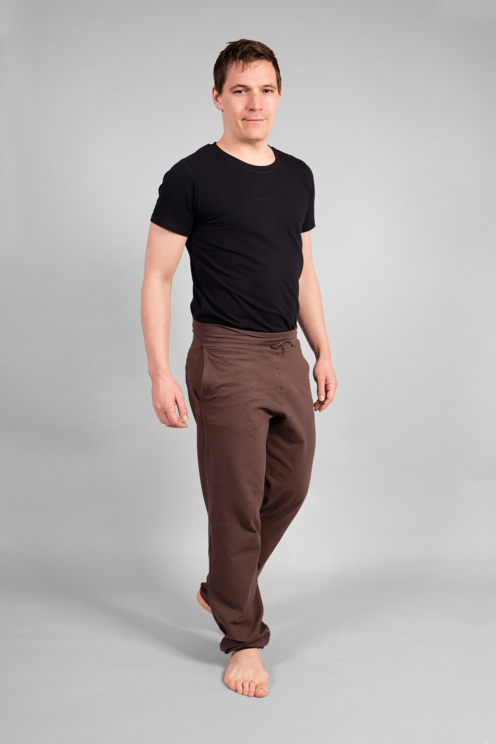 Pantalon de yoga homme Mahan — Mocca (Dernières pièces)