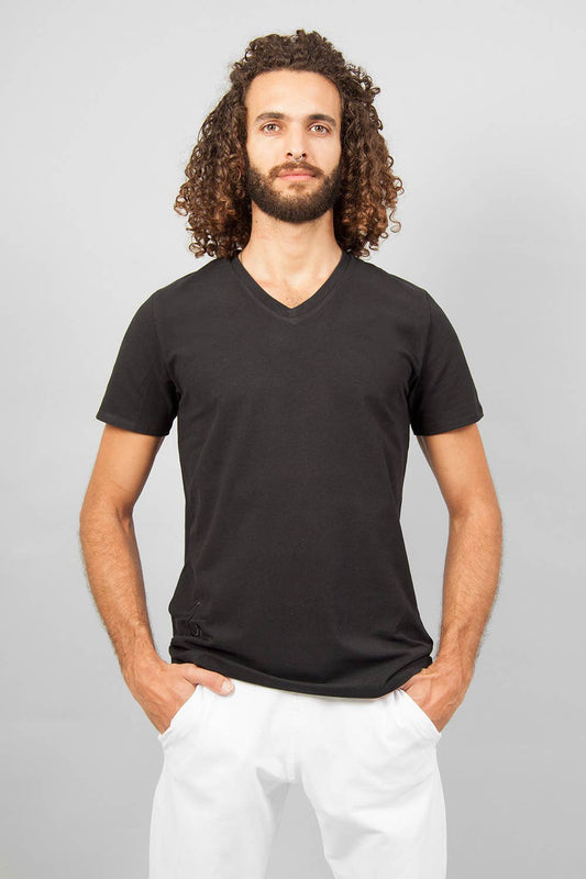 Sadhak Yoga T-Shirt - Schwarz