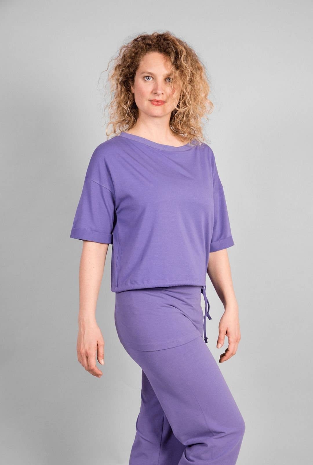Chemise ample Cosma - lilas