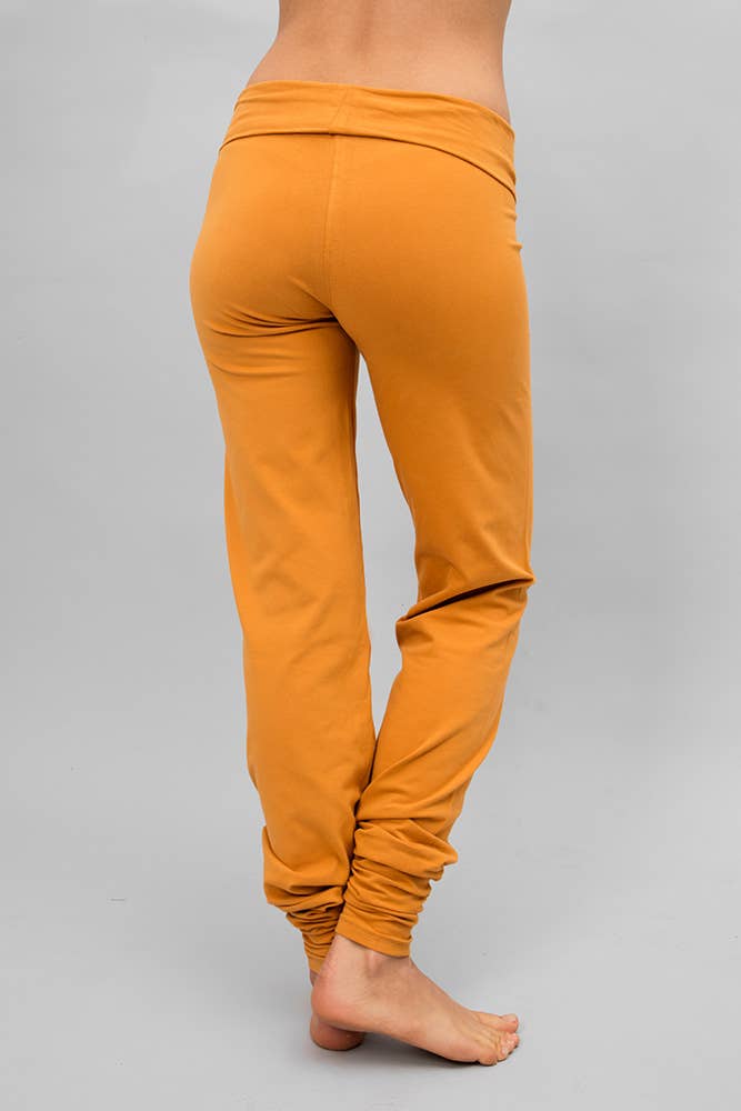 Yoga pants Relaxed Fit rust (orange), Online Shop