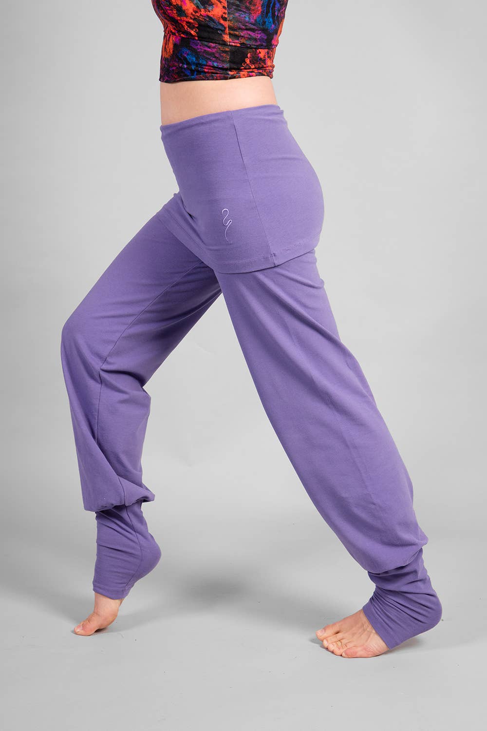 PANTALON DE YOGA FEMME SOHAN LILAS