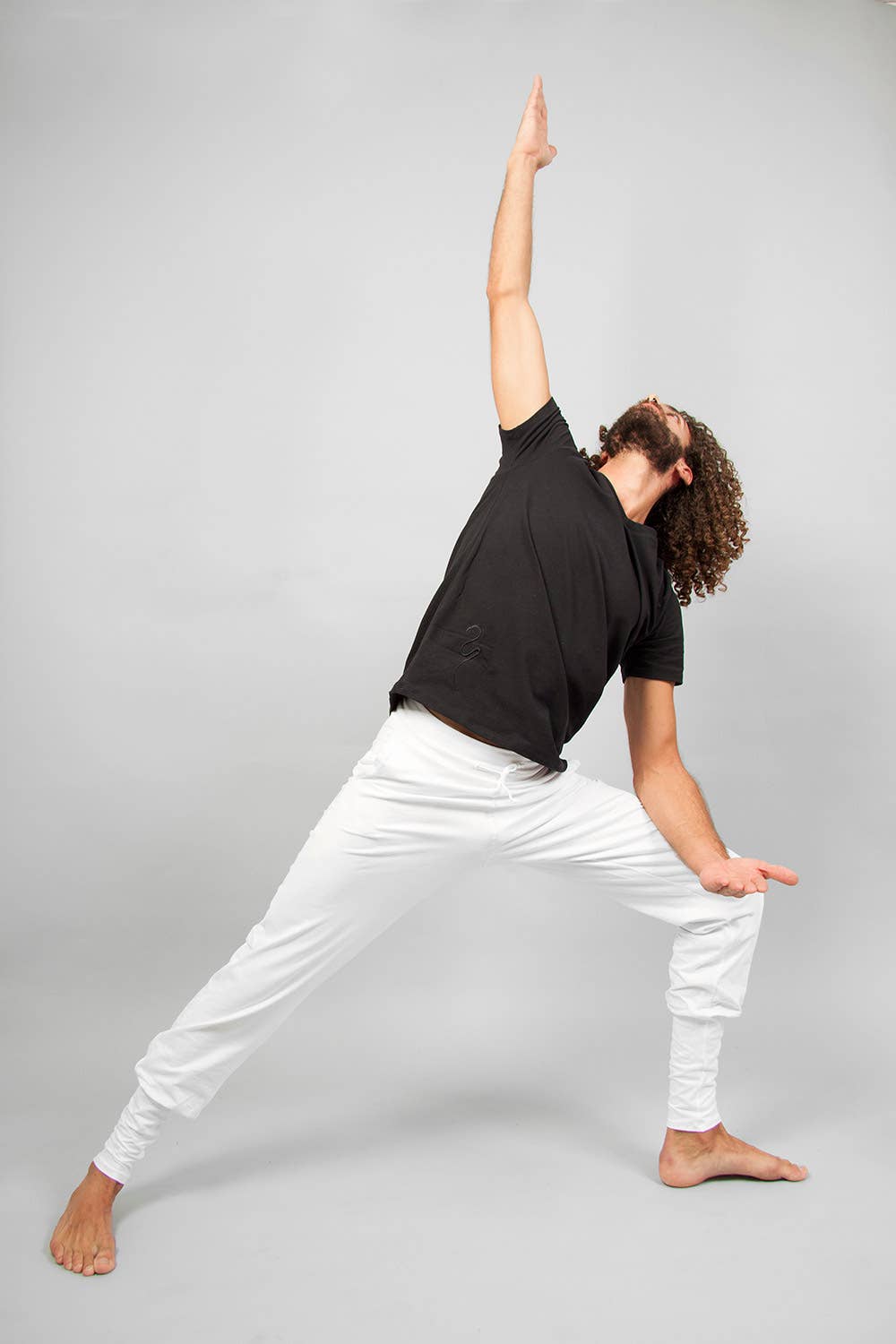 Sadhak Yoga T-Shirt - Schwarz