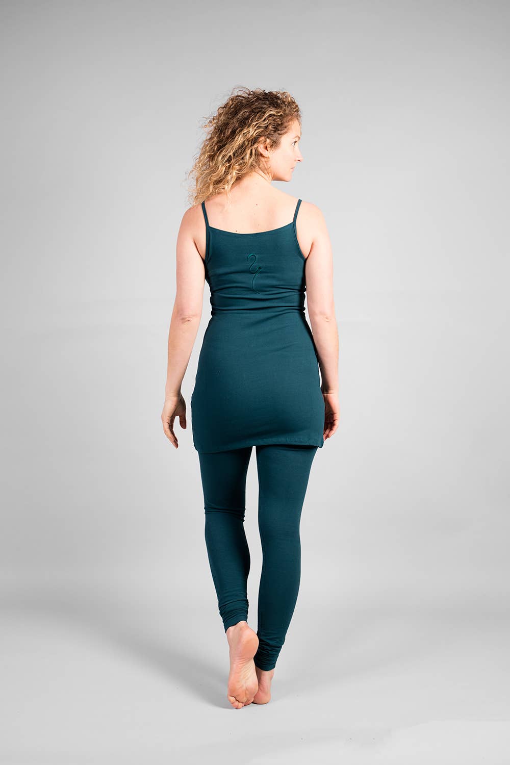 Amrit long top - Deep green-Breath of Fire-2