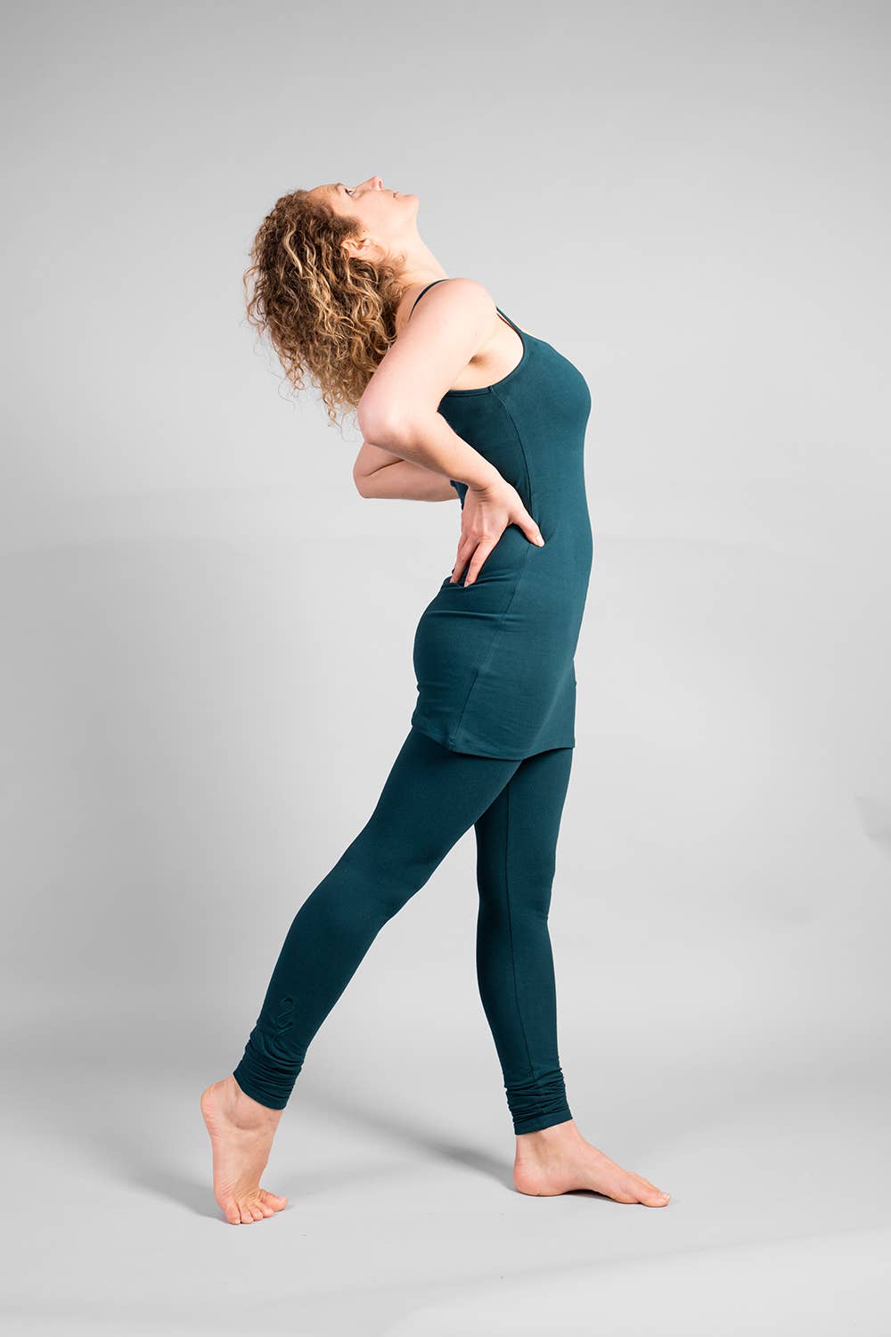 Amrit long top - Deep green-Breath of Fire-3