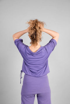 Cosma Women’s Loose Fit Shirt - Lilac-Breath of Fire-2