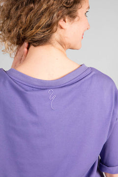 Cosma Women’s Loose Fit Shirt - Lilac-Breath of Fire-3