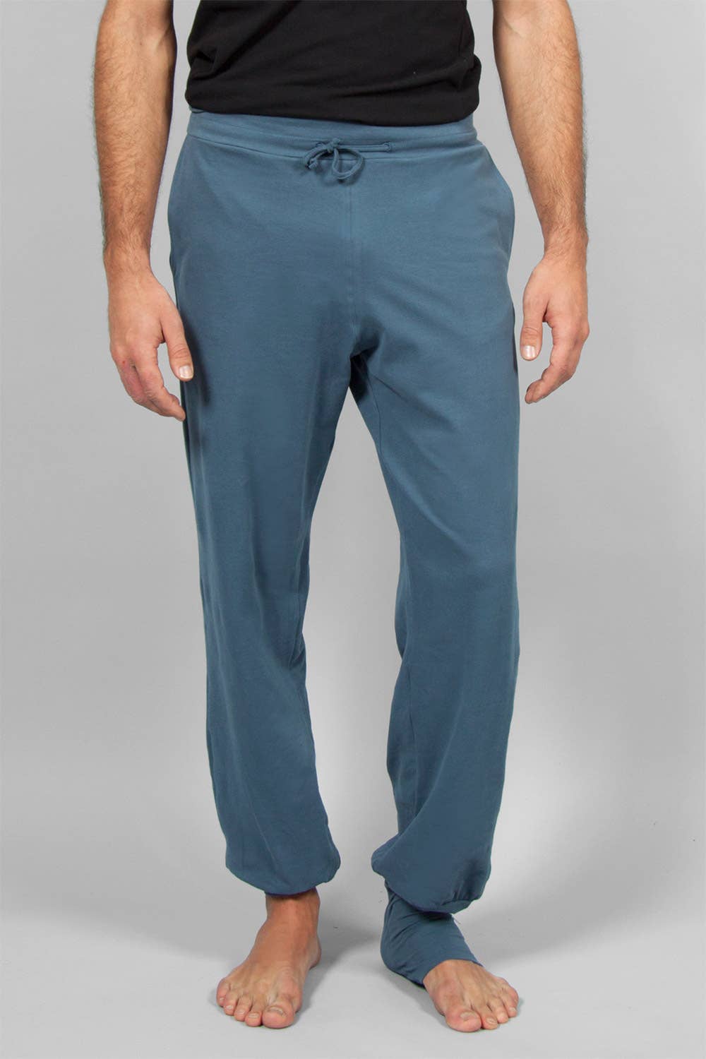 Mahan Men's yoga pants - Indigo-Breath of Fire-5