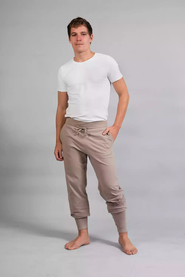 Mahan Pantalon Yoga homme, blanc