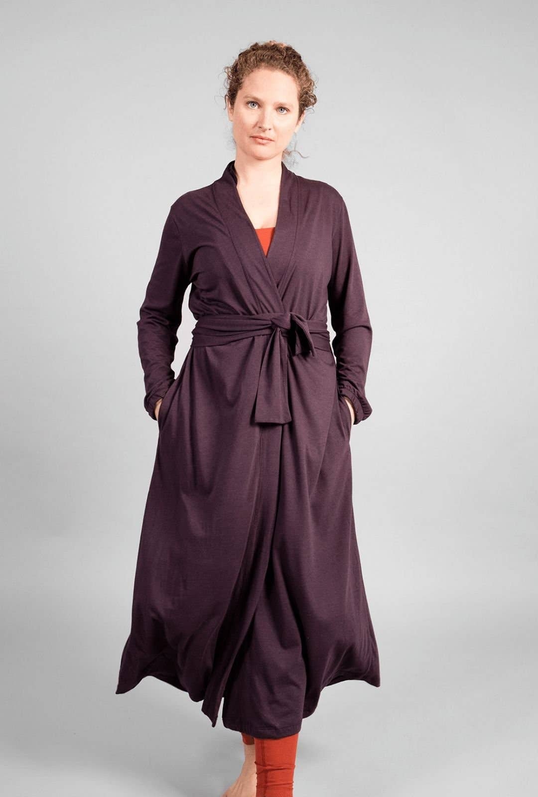 Mizar Kimono - Dark Purple-Breath of Fire-2
