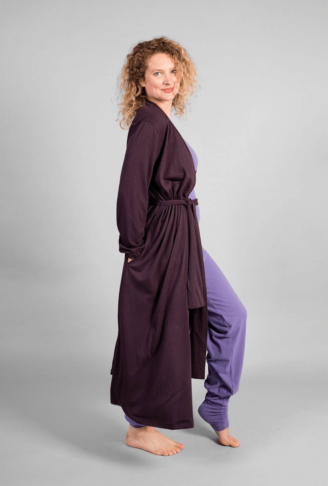 Mizar Kimono - Dark Purple-Breath of Fire-3