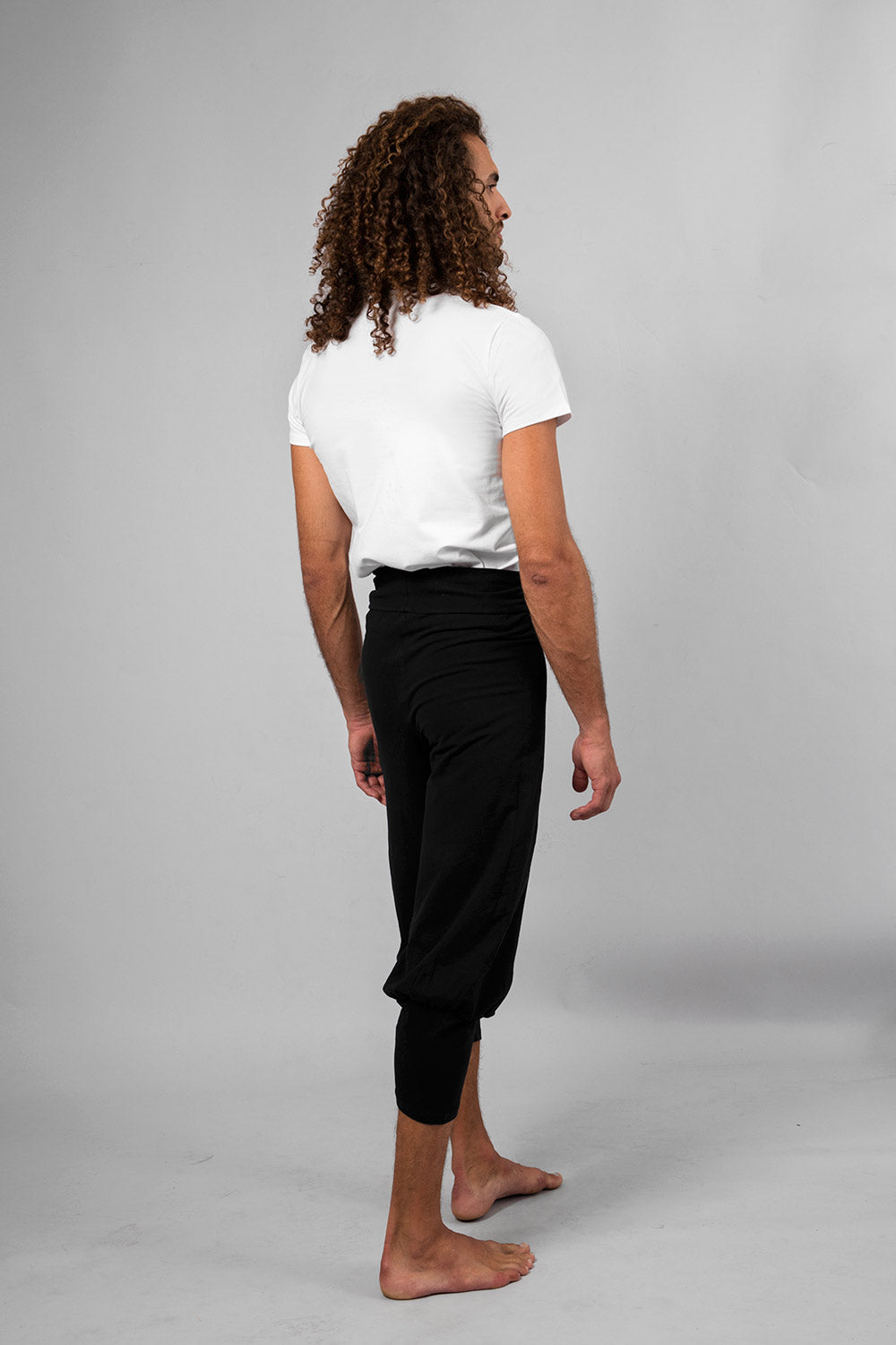 Sadhak men's yoga short - Black-Breath of Fire-3