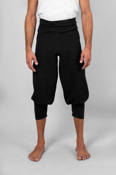 Sadhak men's yoga short - Black-Breath of Fire-5
