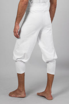 Sadhak men's yoga short - White-Breath of Fire-3