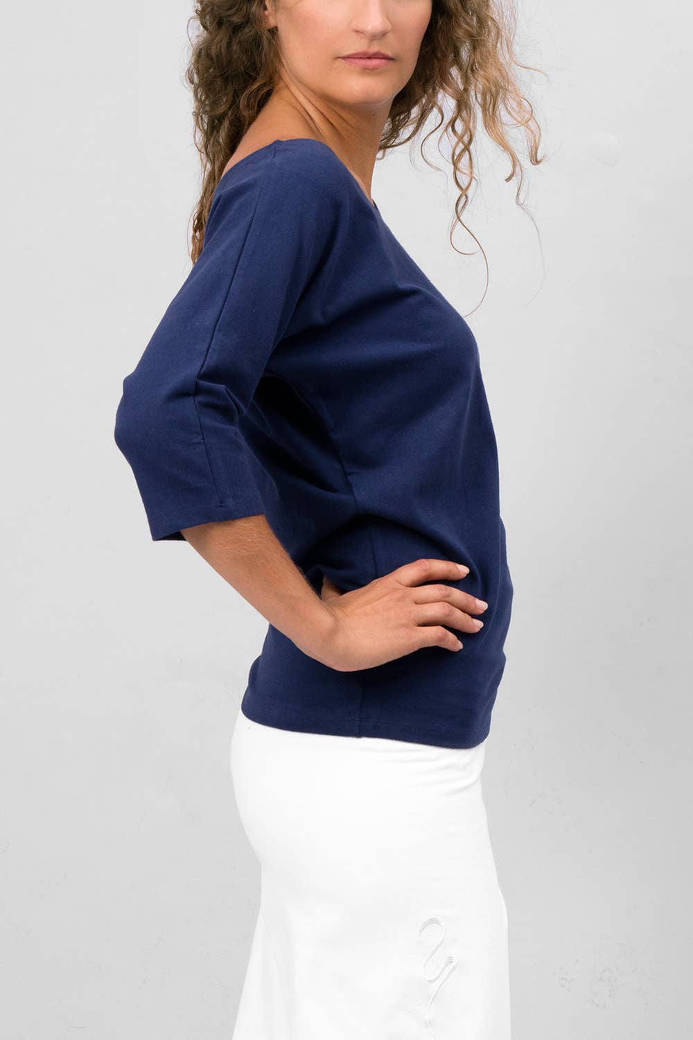 Siri yoga shirt - Atlantic blue-Breath of Fire-3