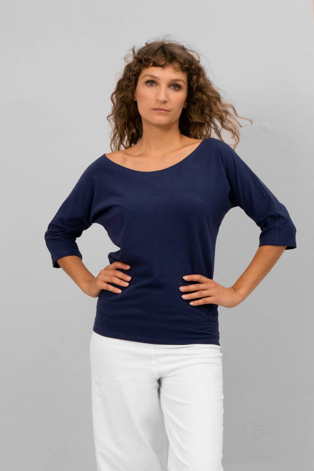 Siri yoga shirt - Atlantic blue-Breath of Fire-5
