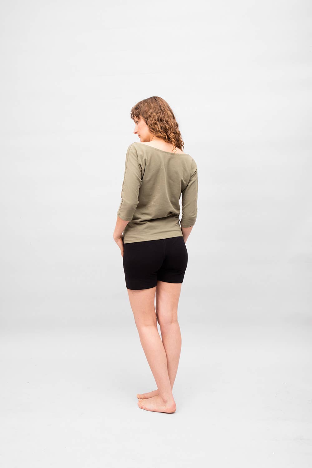 Siri yoga shirt - Khaki-Breath of Fire-3