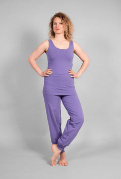 Sohang Women's Yoga Pants - Lilac-Breath of Fire-2