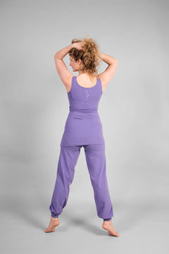 Sohang Women's Yoga Top - Lilac-Breath of Fire-4