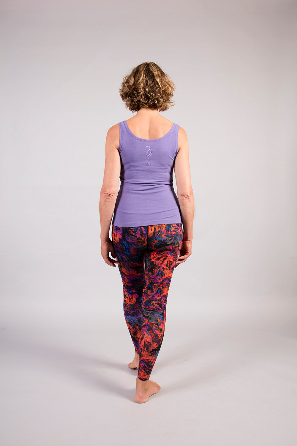 Sohang Women's Yoga Top - Lilac-Breath of Fire-5