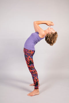 Sohang Women's Yoga Top - Lilac-Breath of Fire-6