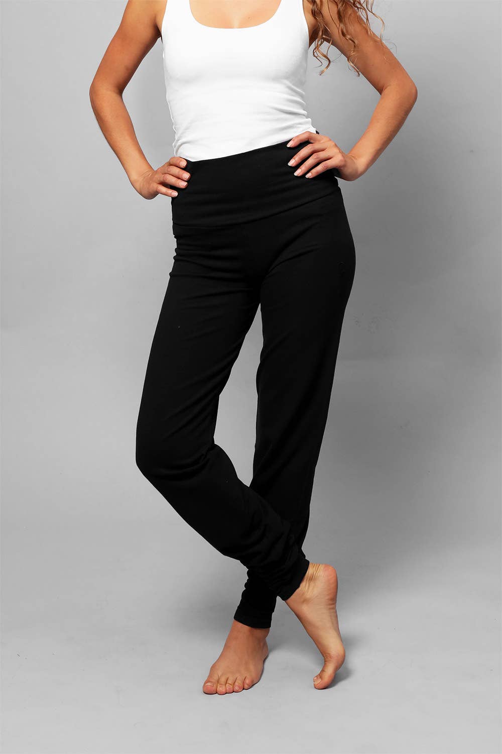 Sohang yoga legging - Black-Breath of Fire-2