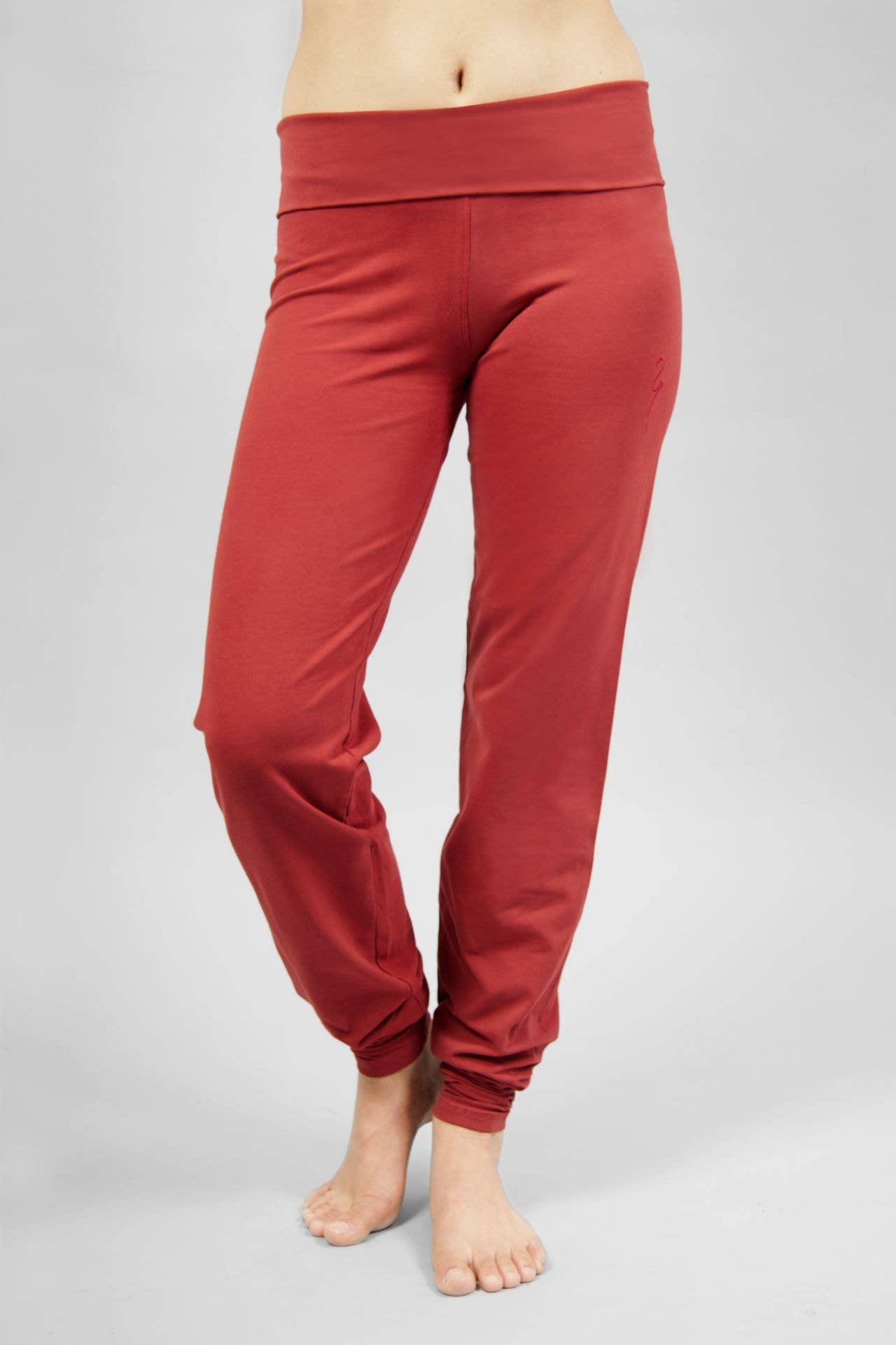 Sohang yoga legging - Bordeau-Breath of Fire-2