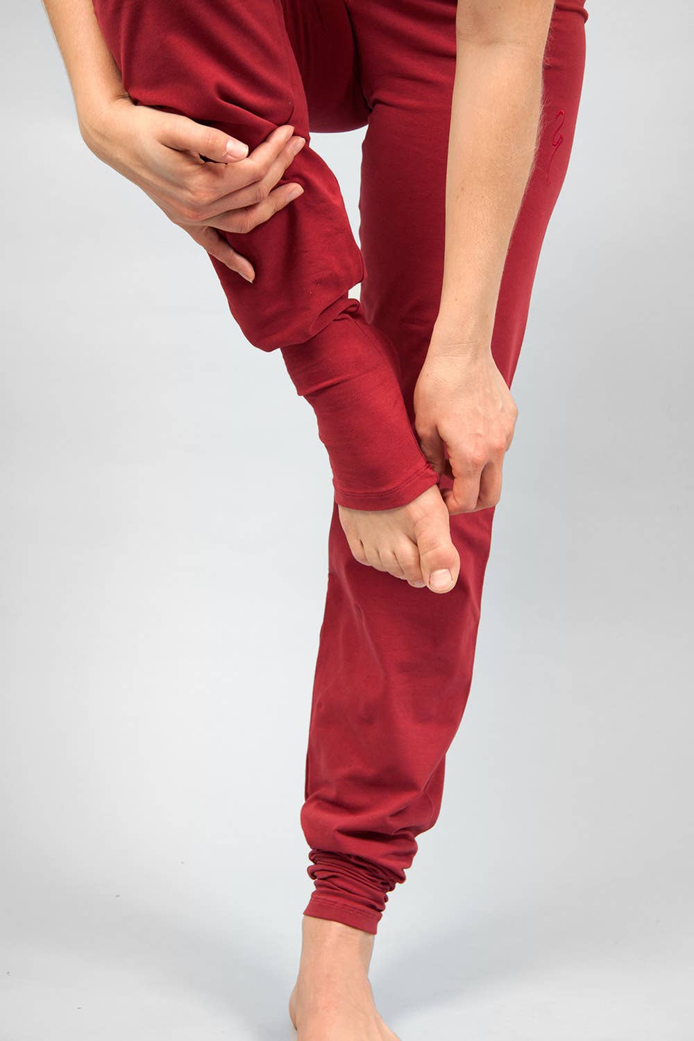 Sohang yoga legging - Bordeau-Breath of Fire-5