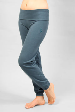 Sohang yoga legging - Indigo-Breath of Fire-3