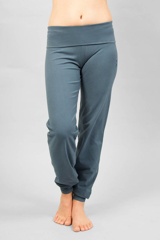 Sohang yoga legging - Indigo-Breath of Fire-1