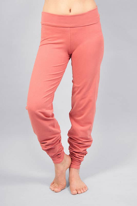 Sohang yoga legging - Old rose L-Breath of Fire-2