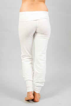 Sohang yoga legging - White L-Breath of Fire-3