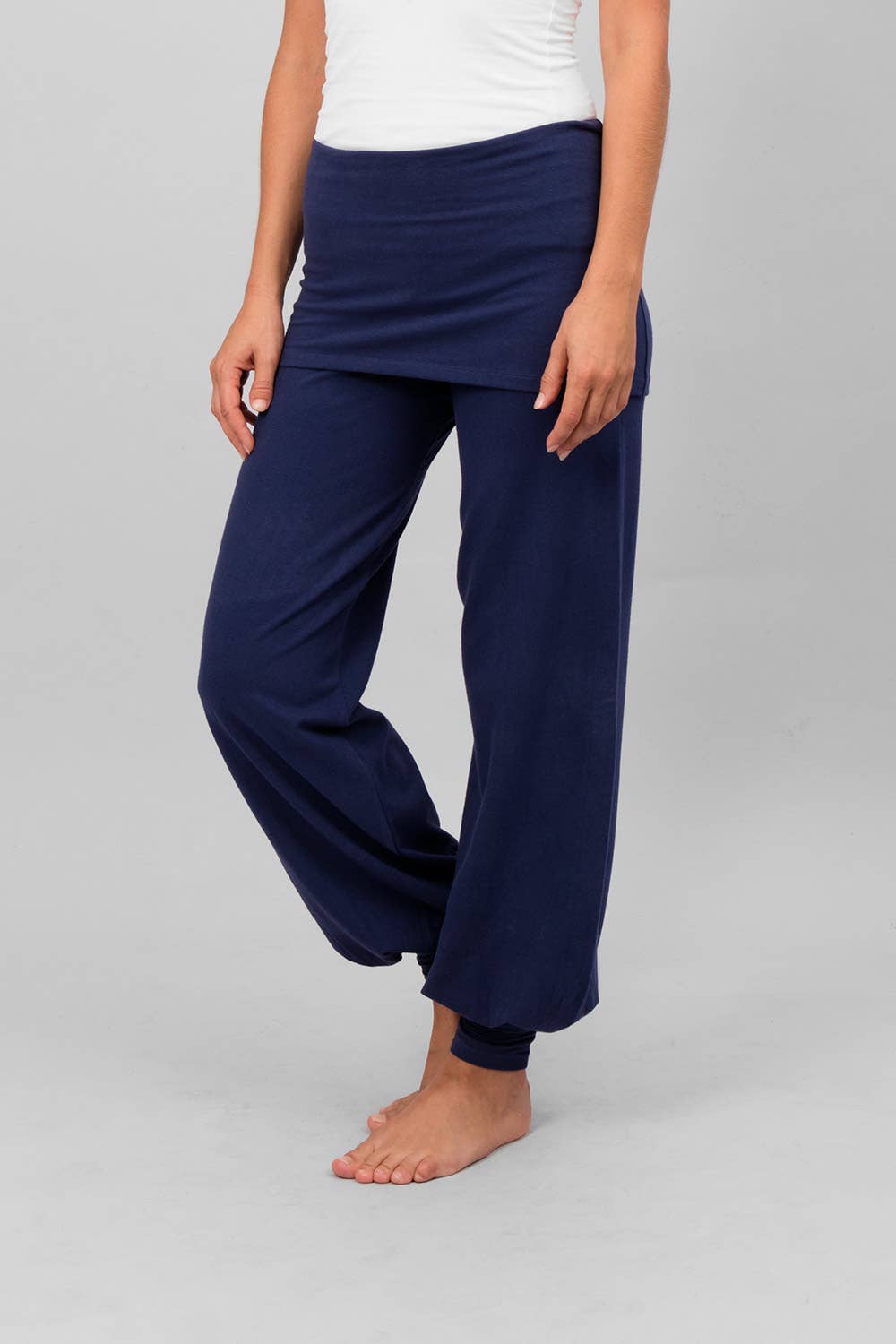 Sohang yoga pants - Atlantic blue-Breath of Fire-6