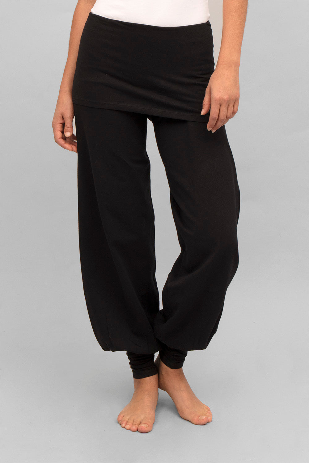 Sohang yoga pants - Black-Breath of Fire-3