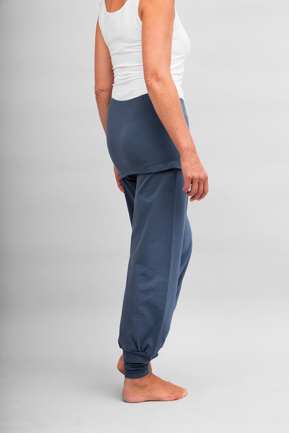 Sohang yoga pants - Indigo-Breath of Fire-4