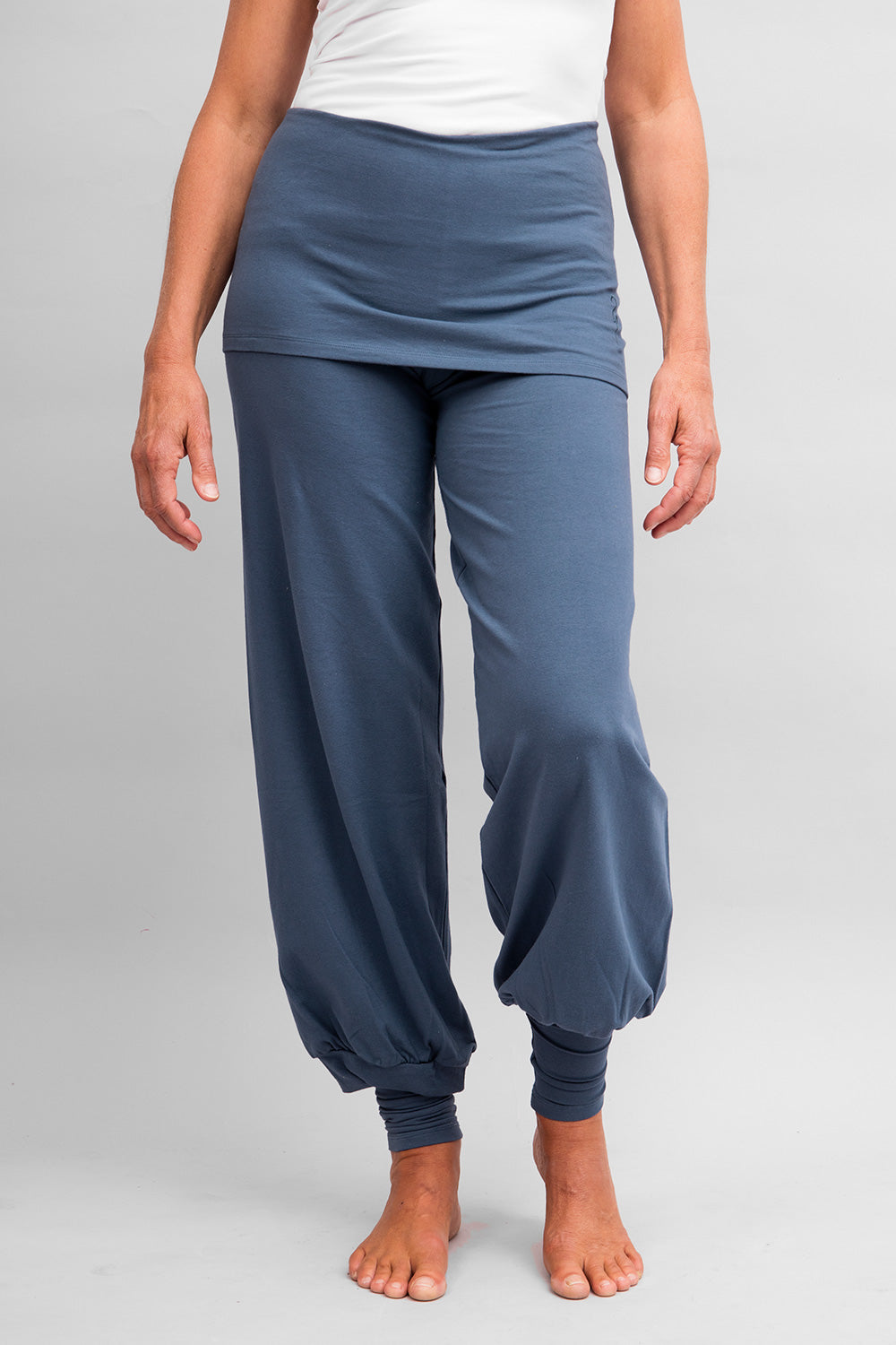 Sohang yoga pants - Indigo-Breath of Fire-5