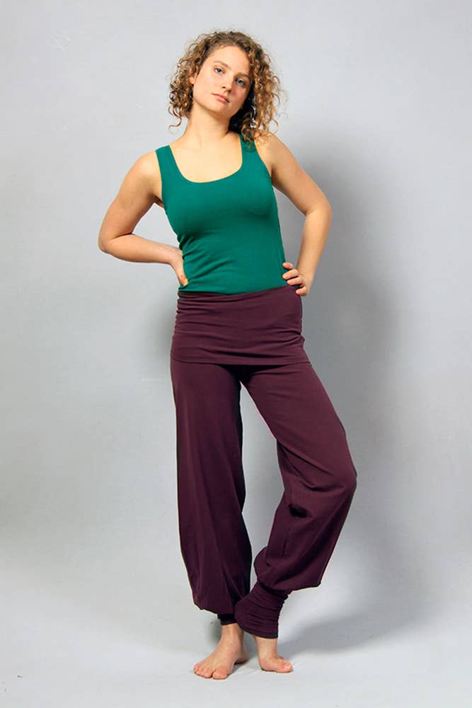 Sohang yoga pants - Purple-Breath of Fire-5