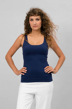 Sohang yoga top - Atlantic blue-Breath of Fire-1