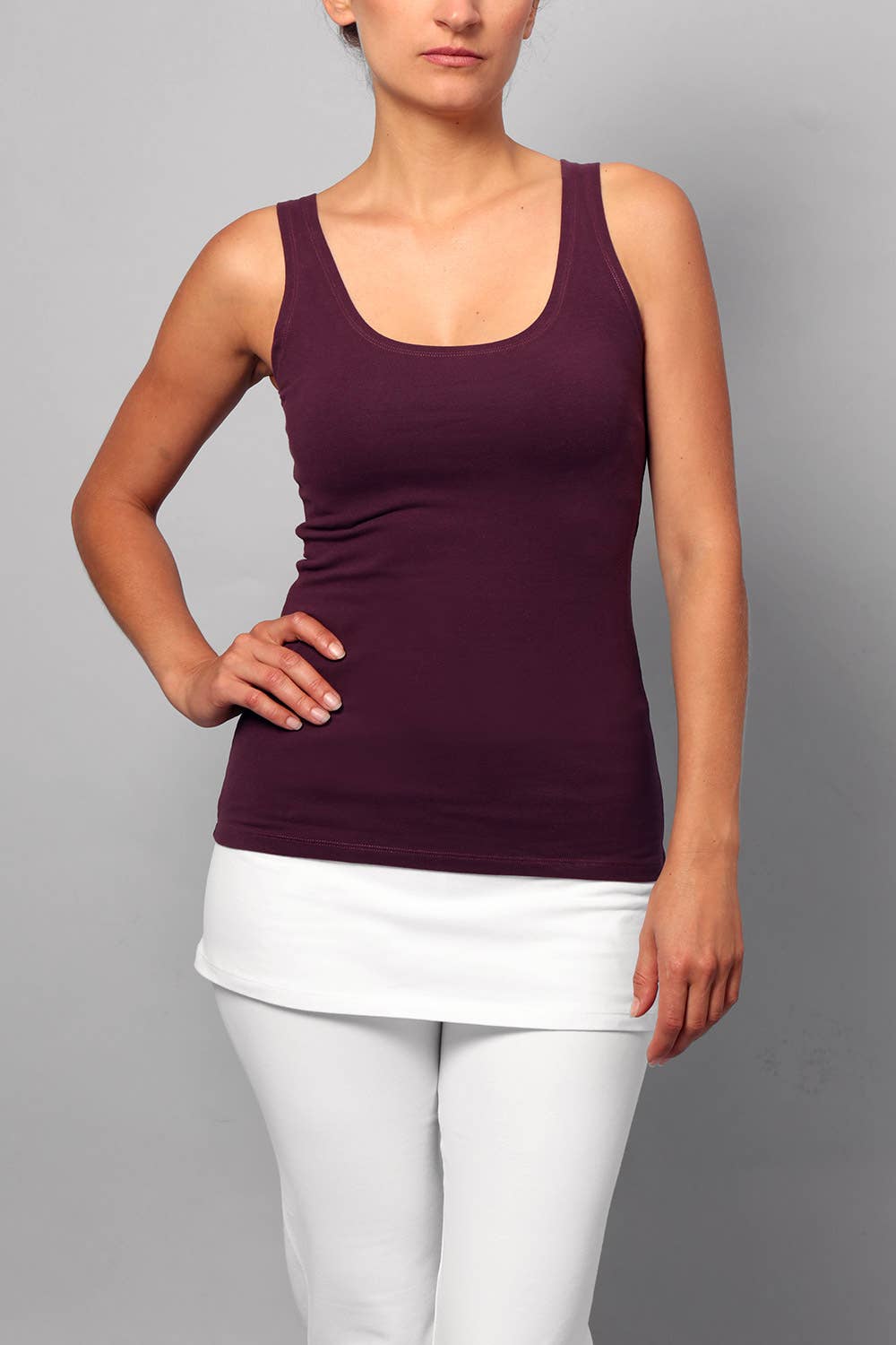 Sohang yoga top - Purple-Breath of Fire-4